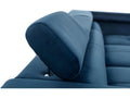 Blue Fabric Sofa Bed