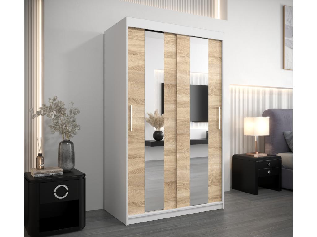 Beige Wardrobe, 120 x 62 x 200 cm