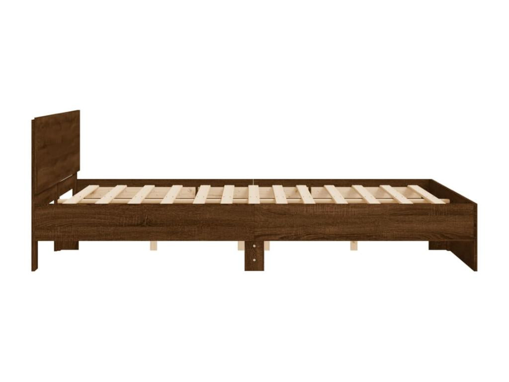 Brown Oak Wood Mattress, 200 x 200 cm