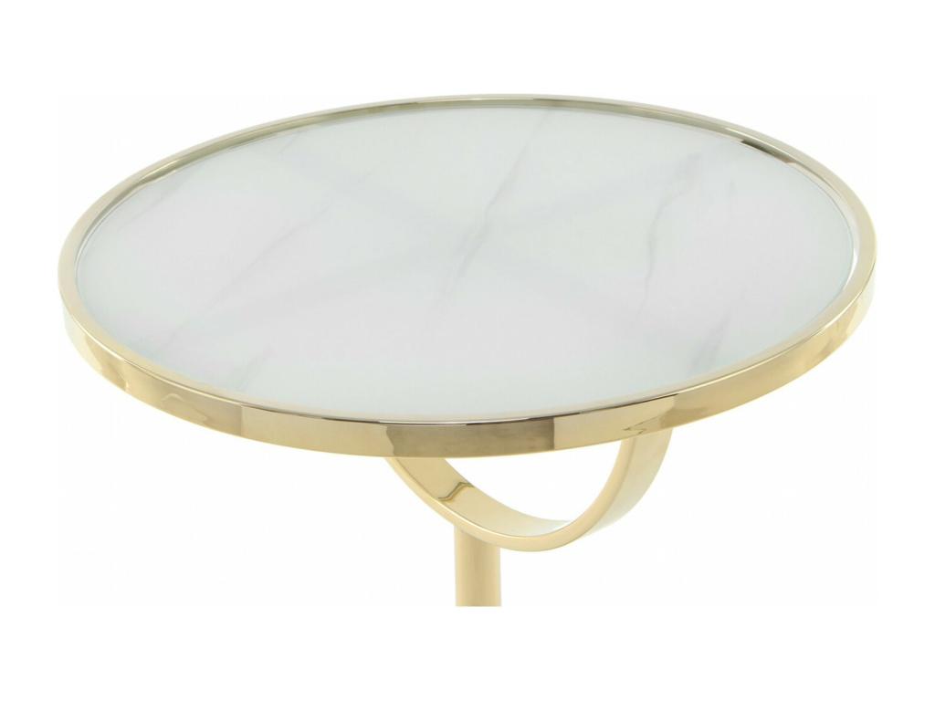 Gold Side Table