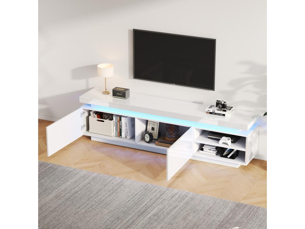 White TV Stand - dlz1766585893632