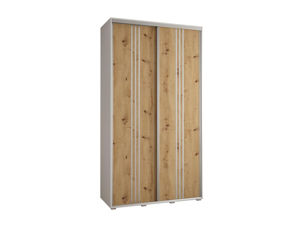 White Wardrobe, 130 x 60 x 235.2 cm