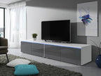 Gray TV Stand, 200 x 35 x 45 cm