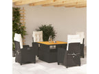 Black Woven Resin Wicker Home Furniture - dlz1766585920517