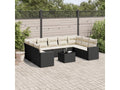 Black Woven Resin Wicker Outdoor Furniture Set - dlz1766585138401