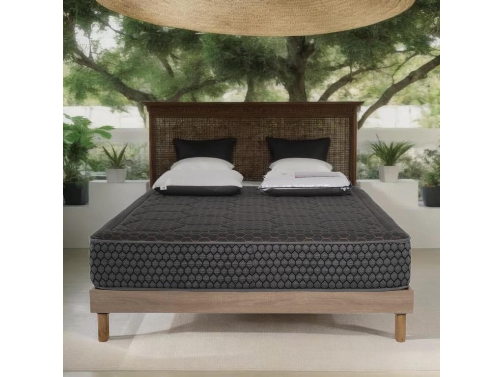 Black Oak Wood Mattress, 140 x 190 cm