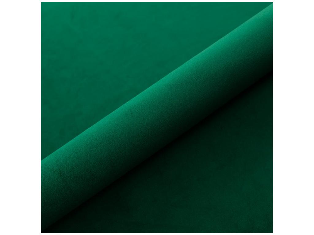 Green Velvet Bed, 160 x 200 cm