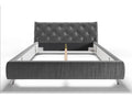 Gray Velvet Bed - dlz1766585753581