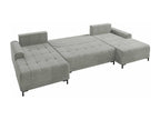 Gray Sofa, 337 x 168 x 92 cm