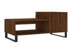 Brown Engineered Wood Coffee Table, 100 x 50 x 45 cm
