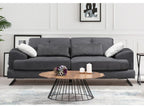 Gray Velvet Sofa