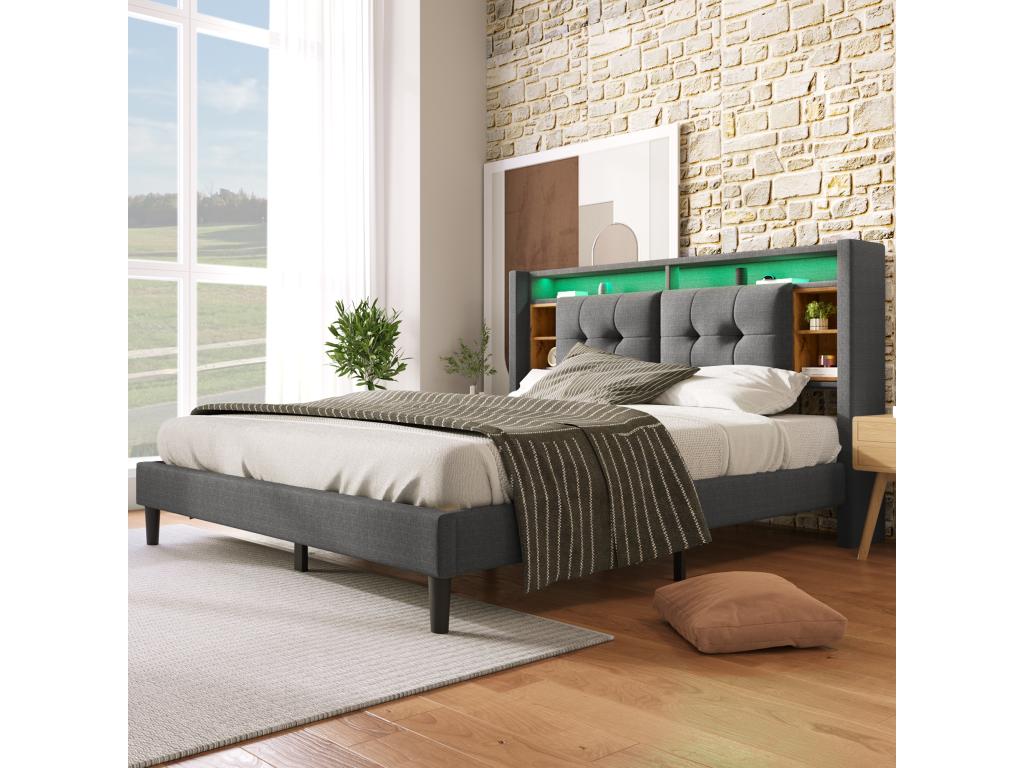 Gray Mattress, 140 x 200 cm