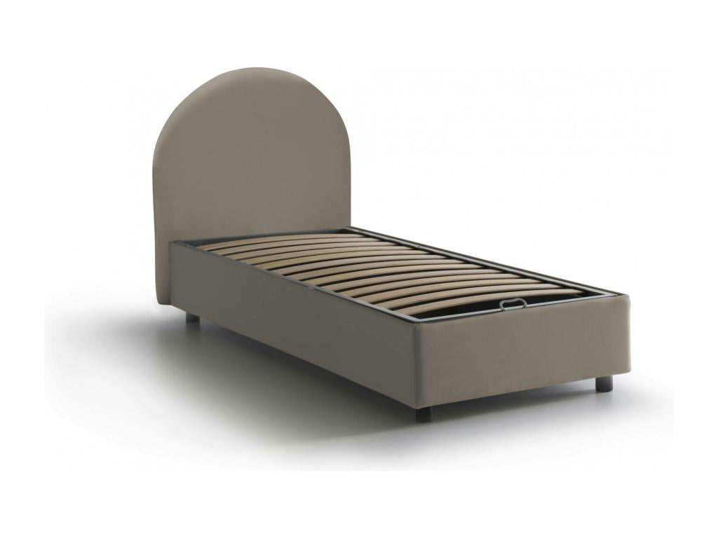 Gray Leather Mattress, 80 x 190 cm