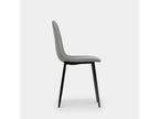 Gray Fabric Chair, 45 x 86 cm