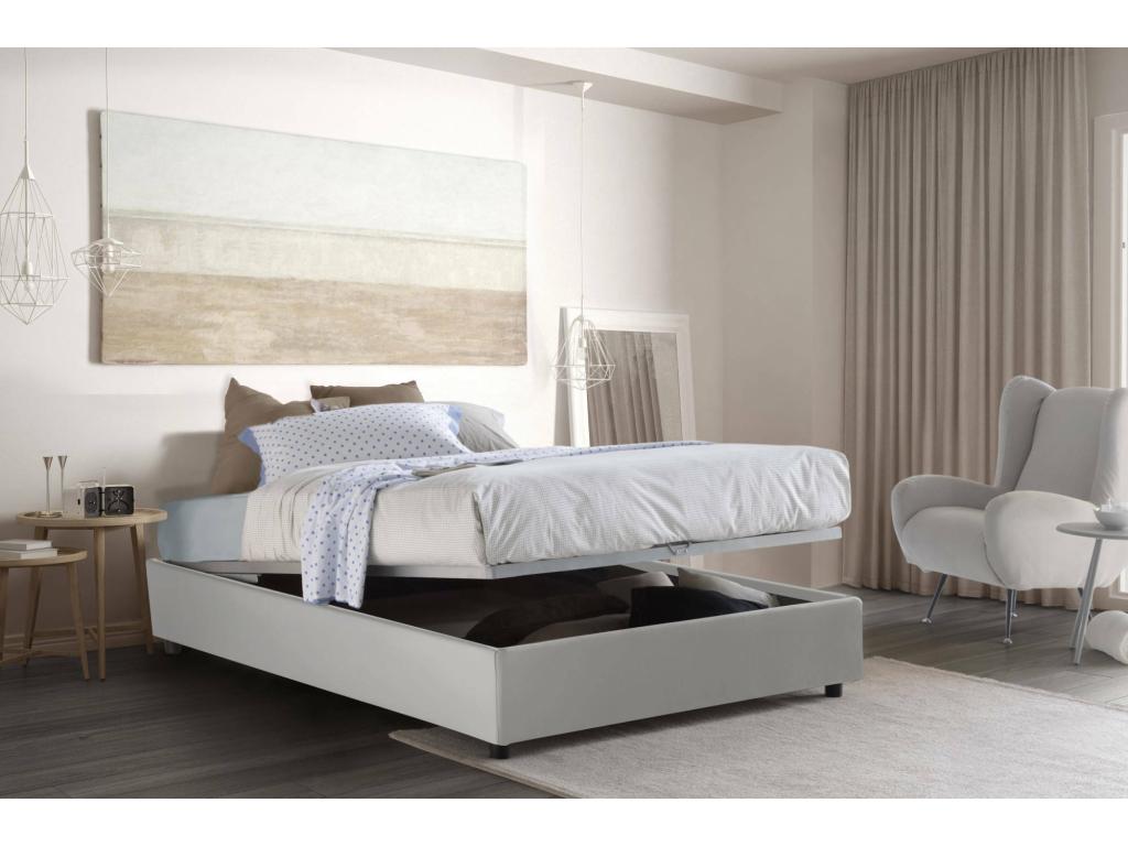 White Leather Mattress, 120 x 190 cm