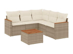 Beige Woven Resin Wicker Outdoor Furniture Set - dlz1766585673110