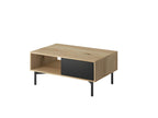 Black Coffee Table, 102 x 68 x 46 cm