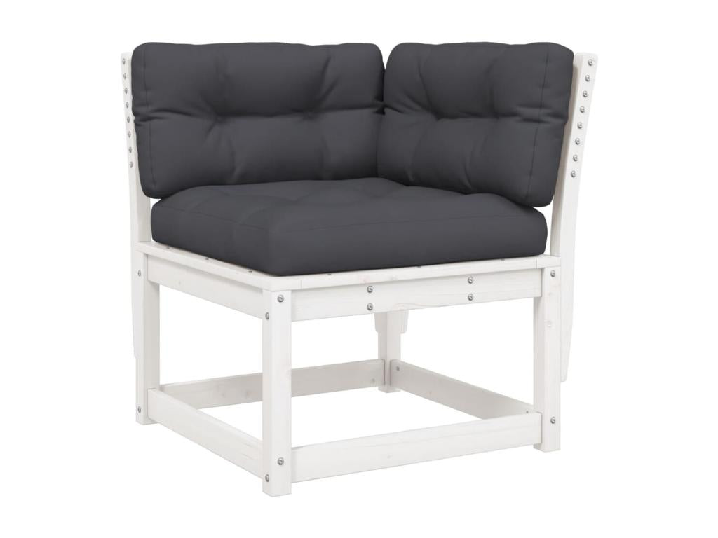 White Pine Wood Outdoor Furniture Set