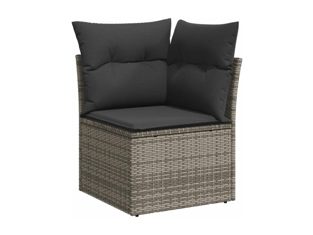 Gray Woven Resin Wicker Outdoor Furniture Set - dlz1766585525820