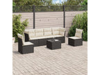 Black Woven Resin Wicker Outdoor Furniture Set - dlz1766585809139