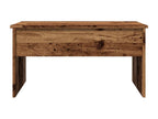 Brown Engineered Wood Coffee Table, 80 x 50.5 x 41.5 cm