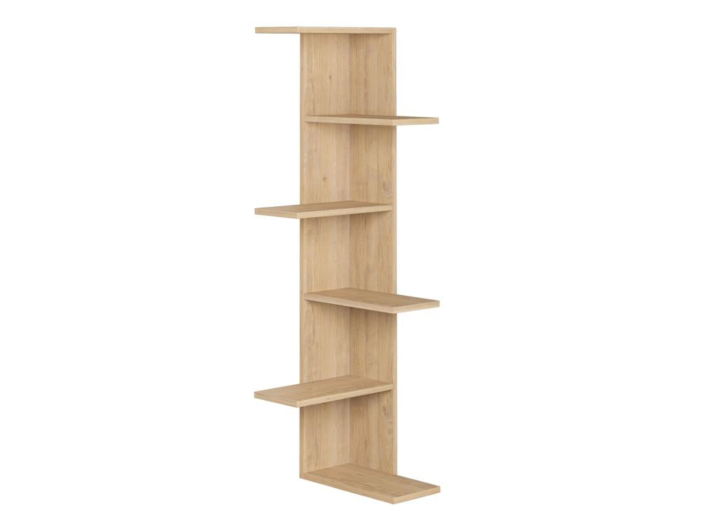 Natural Oak Wood Bookcase