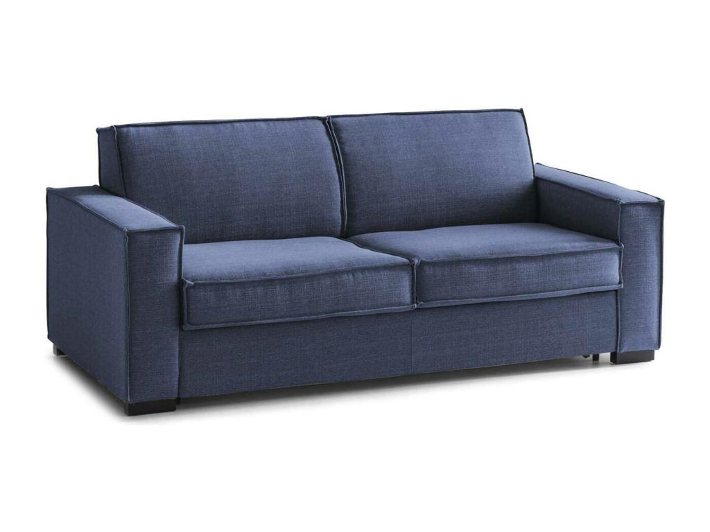 Blue Fabric Sofa