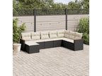 Black Woven Resin Wicker Outdoor Furniture Set - dlz1766586043049