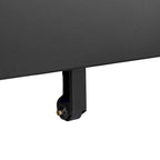 2 Drawer File Cabinet with Lock, Metal Mobile Filing Cabinet