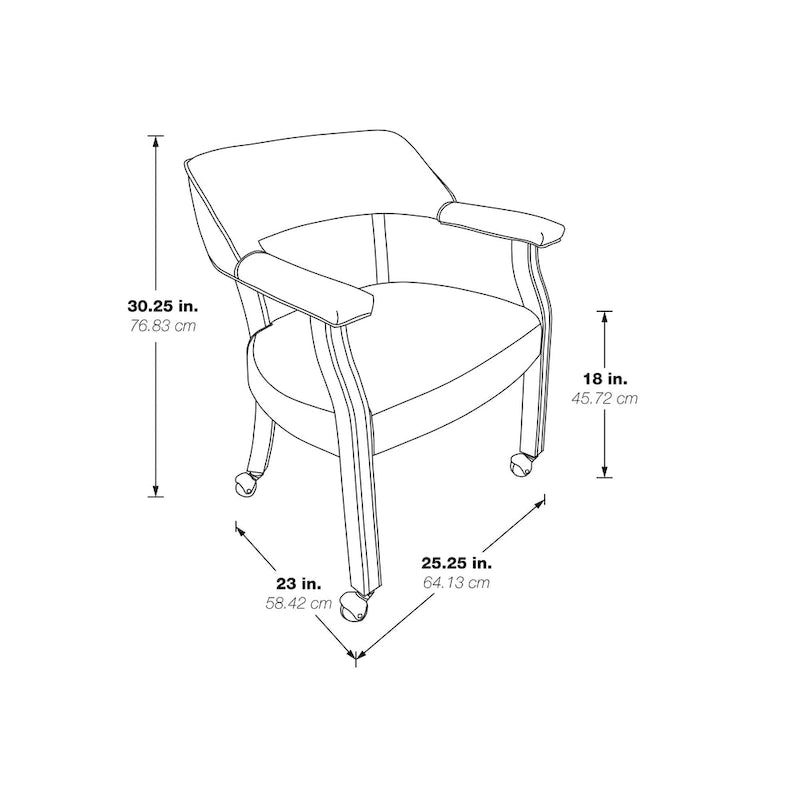 Traditional Visitors Chair