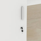 Timechee Reception Desk Counter with Adjustable Shelf Storage