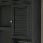 Fairview 60W L Shaped Desk with Hutch and Bookcase by Bush Furniture