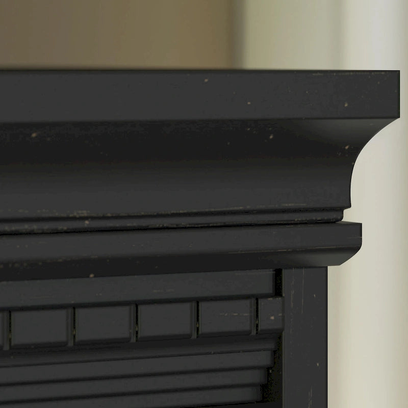 Fairview 60W L Shaped Desk with Hutch and Bookcase by Bush Furniture