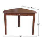 1-drawer Corner Computer Desk
