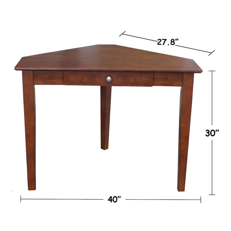 1-drawer Corner Computer Desk