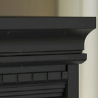 Fairview 60W Desk with Hutch, Cabinet and Bookcase by Bush Furniture