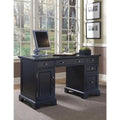 Bedford Black Pedestal Desk
