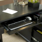 Bedford Black Pedestal Desk