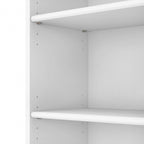 Fairview Antique White 5-shelf Bookcase - Antique - 29.57 L x 12.09 W x 68.94 H