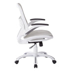 Riley Office Chair with White Mesh Seat and Back