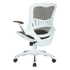 Riley Office Chair with White Mesh Seat and Back