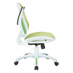 Riley Office Chair with White Mesh Seat and Back