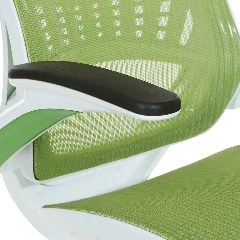 Riley Office Chair with White Mesh Seat and Back