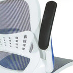 Riley Office Chair with White Mesh Seat and Back