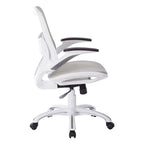 Riley Office Chair with White Mesh Seat and Back