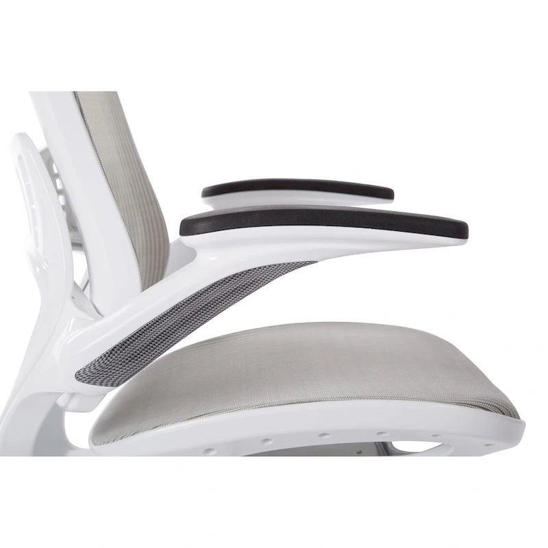 Riley Office Chair with White Mesh Seat and Back
