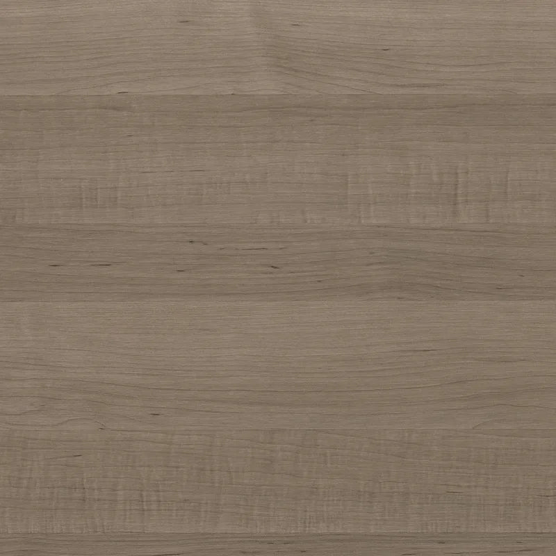 Somerset 72W Office Desk with Hutch and 5 Shelf Bookcase in Ash Gray