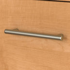 Somerset 60W Office Desk with Cabinet and 5 Shelf Bookcase