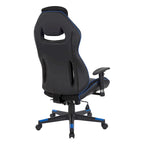 BOA II Gaming Chair in Bonded Leather with Color Accents