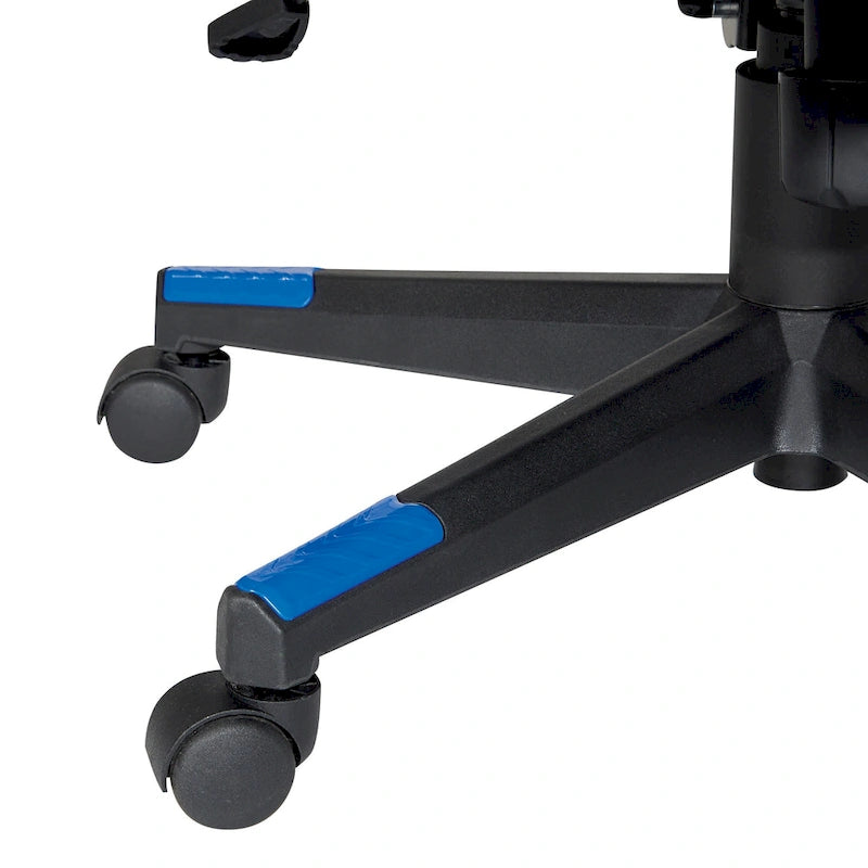 BOA II Gaming Chair in Bonded Leather with Color Accents